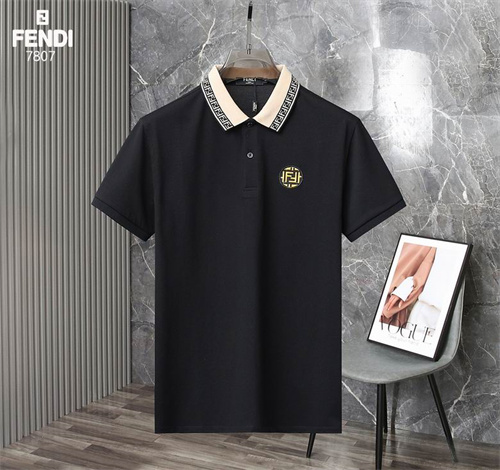 Fendi Lapel T-shirts-M-0174