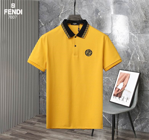 Fendi Lapel T-shirts-M-0175