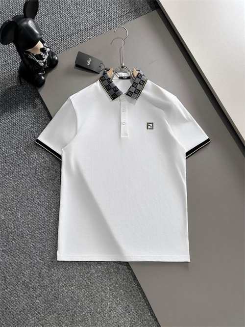 Fendi Lapel T-shirts-M-0181