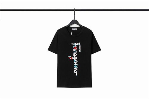 Ferragamo Round neck T-shirt-M-064