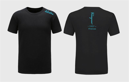 Ferragamo Round neck T-shirt-M-042