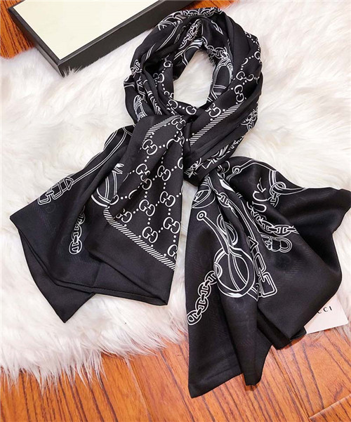 Gucci-Silk Scarf-027