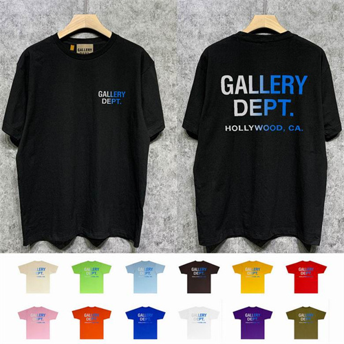 Gallery Dept Round neck T-shirt-0725
