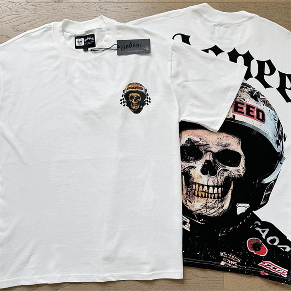 Godspeed neck T-shirt-M-0184