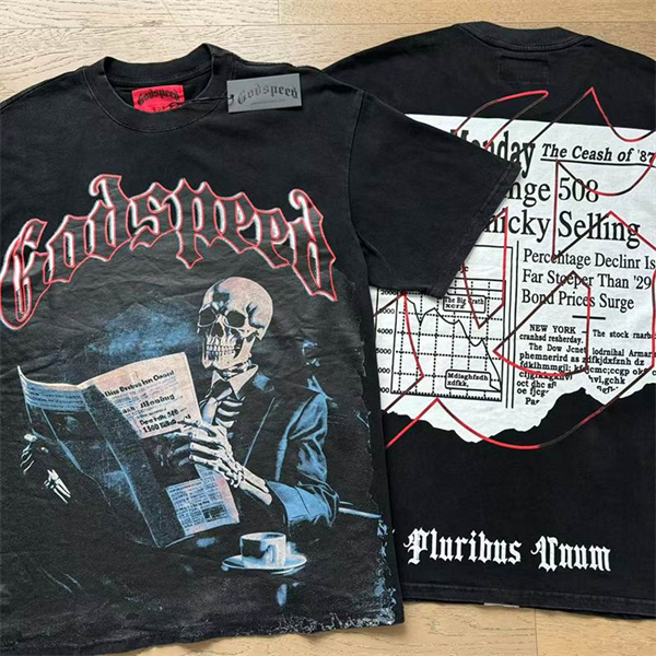 Godspeed neck T-shirt-M-0069