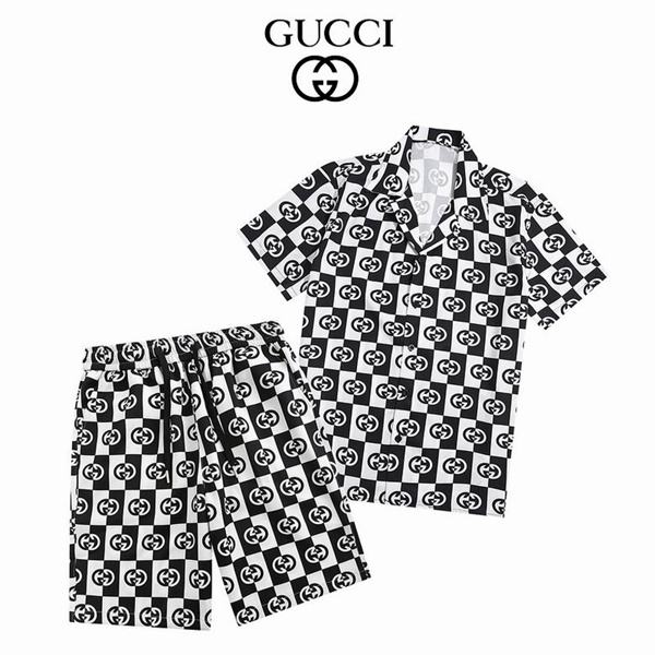 Gucci T-shirt(Suits)-387