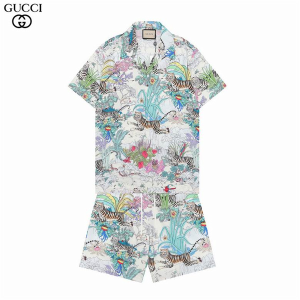 Gucci T-shirt(Suits)-396