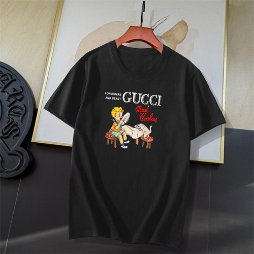 Gucci Round neck T-shirt-M-0237