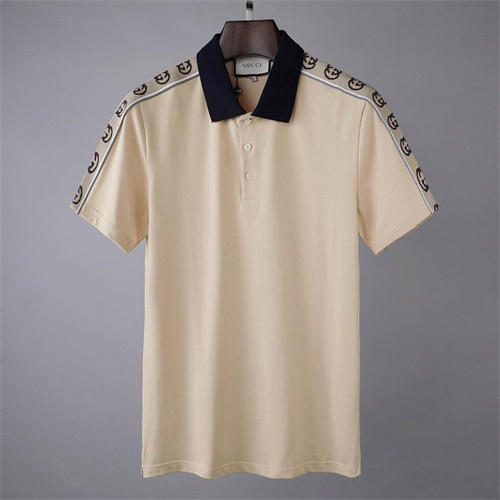 Gucci Lapel T-shirts-M-0496