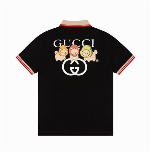 Gucci Lapel T-shirts-M-0679