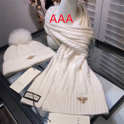 Gucci Hat and scarvf(AAA)-038