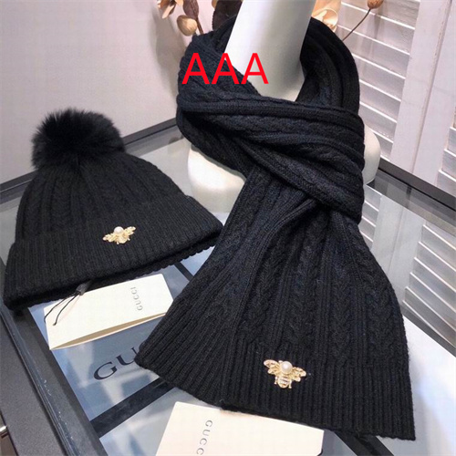 Gucci Hat and scarvf(AAA)-039