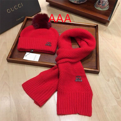 Gucci Hat and scarvf(AAA)-044