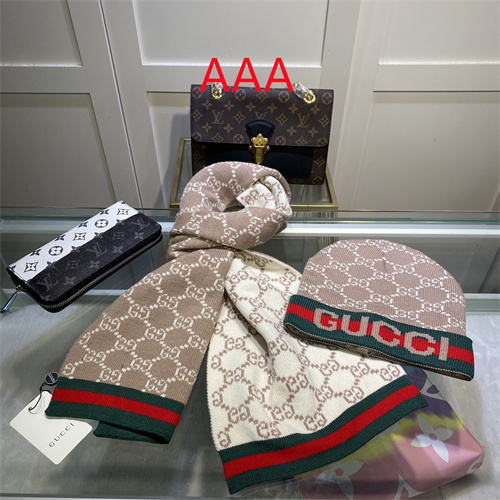 Gucci Hat and scarvf(AAA)-057