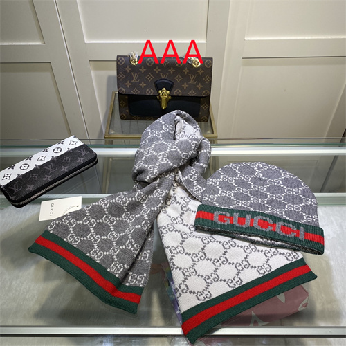 Gucci Hat and scarvf(AAA)-058