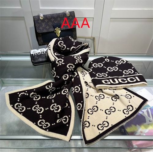 Gucci Hat and scarvf(AAA)-062