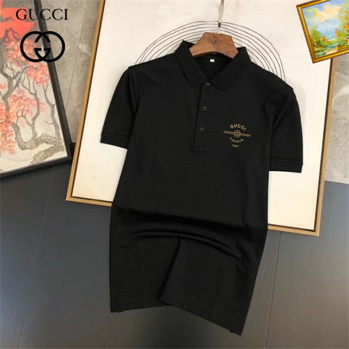Gucci Lapel T-shirts-M-0445