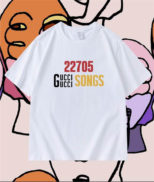 Gucci Round neck T-shirt-M-0815