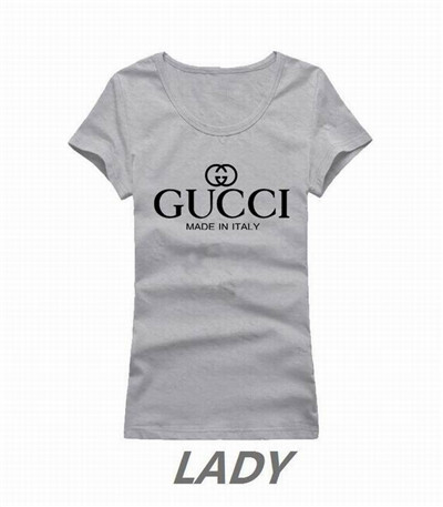 Gucci Round neck T-shirt-W-025