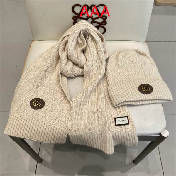 Gucci Hat and scarvf(AAA)-0040