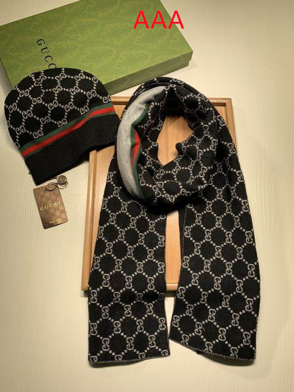 Gucci Hat and scarvf(AAA)-0052