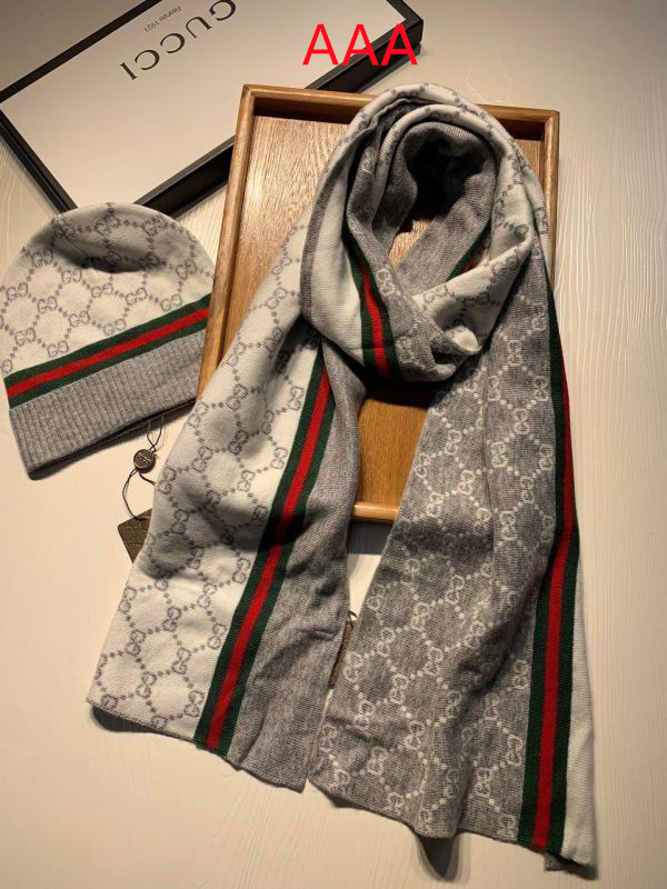 Gucci Hat and scarvf(AAA)-0054
