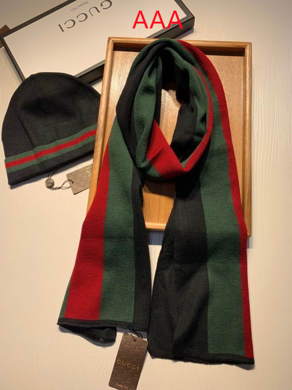 Gucci Hat and scarvf(AAA)-0058