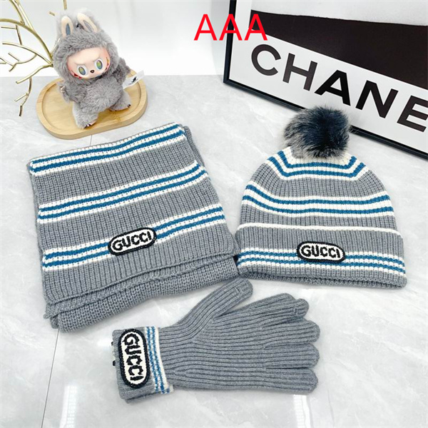 Gucci Hat and scarvf(AAA)-0006