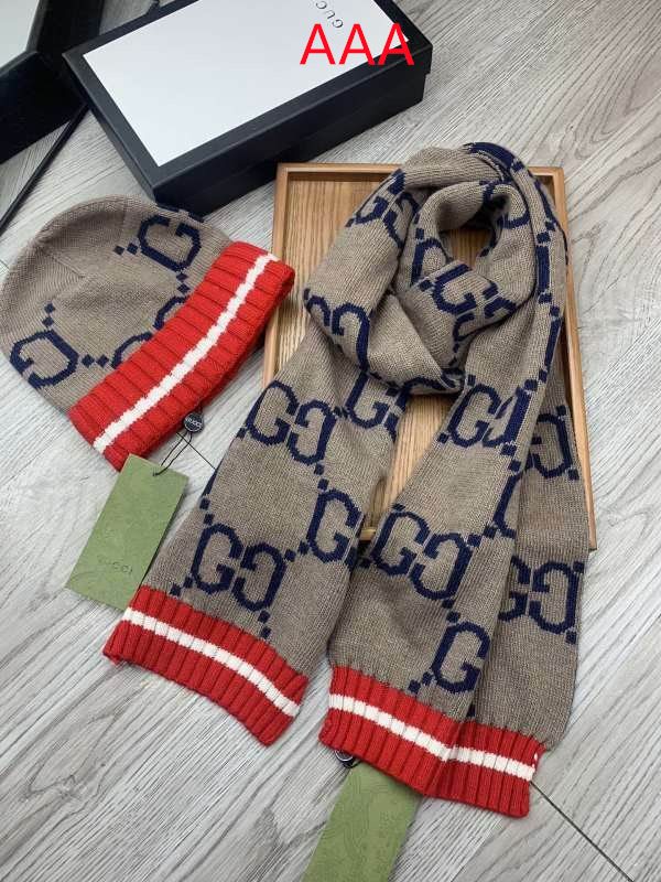 Gucci Hat and scarvf(AAA)-0074