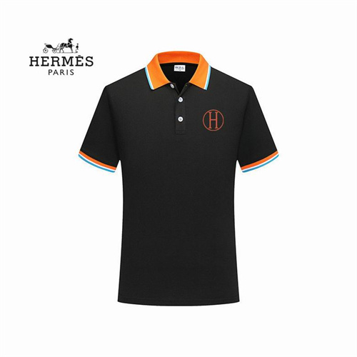 Hermes Lapel T-shirts-M-0075