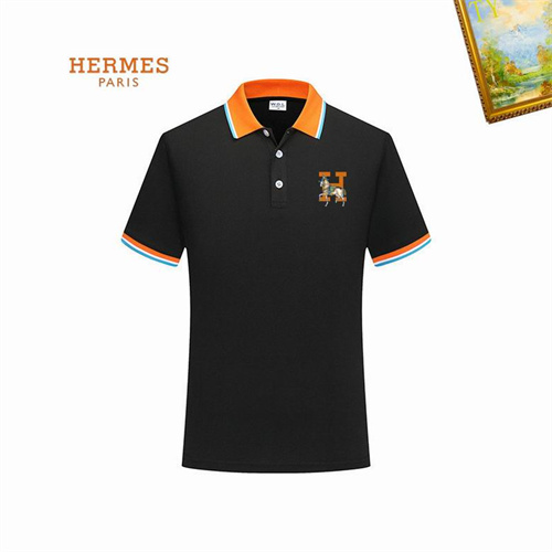 Hermes Lapel T-shirts-M-0115