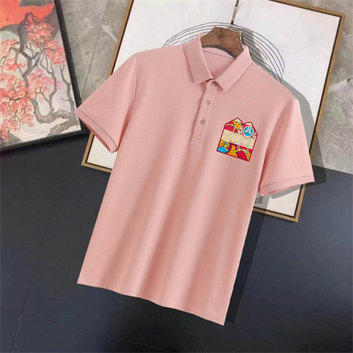 Hermes Lapel T-shirts-M-0015