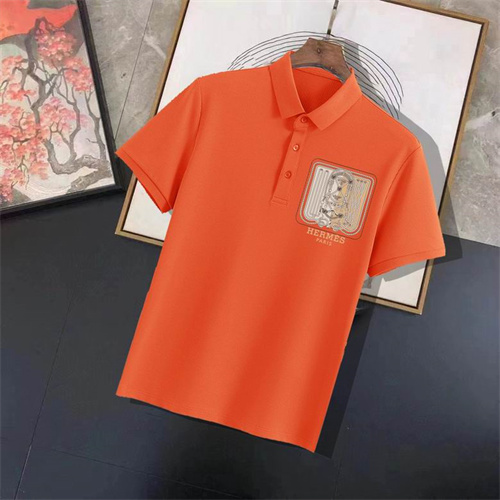 Hermes Lapel T-shirts-M-0039