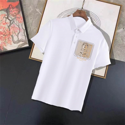 Hermes Lapel T-shirts-M-0040