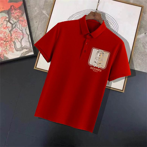 Hermes Lapel T-shirts-M-0041