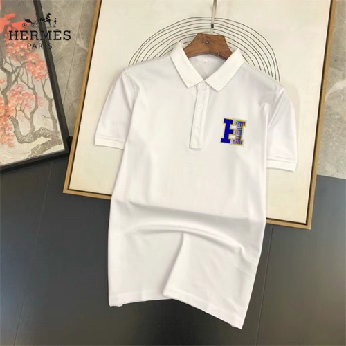 Hermes Lapel T-shirts-M-0047