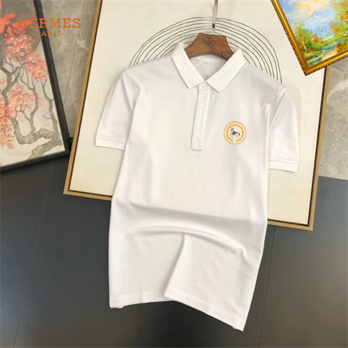 Hermes Lapel T-shirts-M-0058
