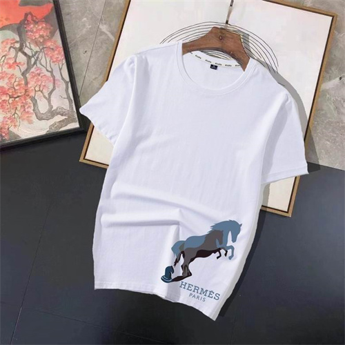 Hermes Round neck T-shirt-M-153