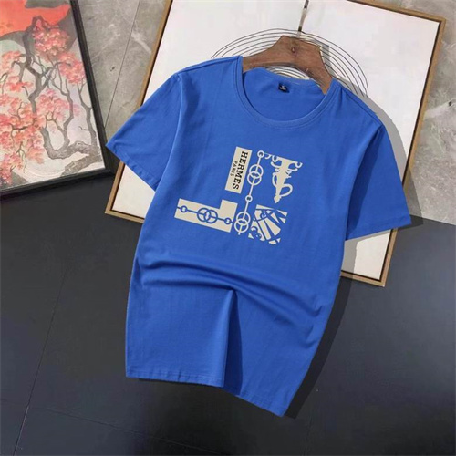 Hermes Round neck T-shirt-M-166