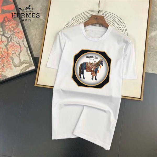 Hermes Round neck T-shirt-M-044