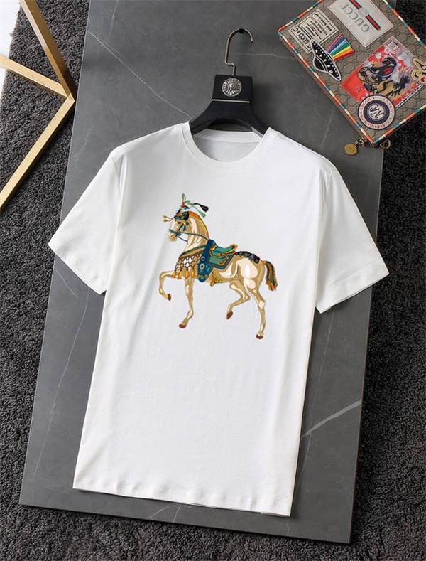 Hermes Round neck T-shirt-M-048