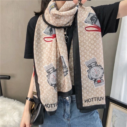 LV-Silk Scarf-001