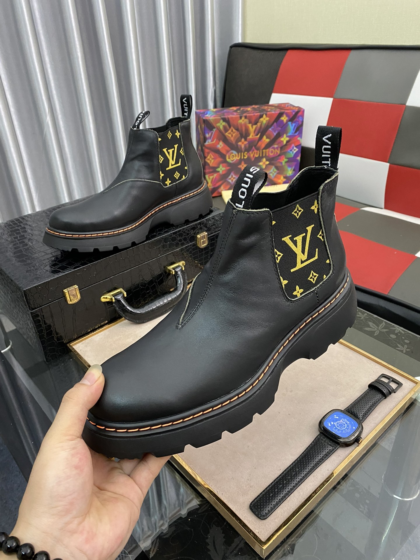 LV(High)Shoes-M-0229