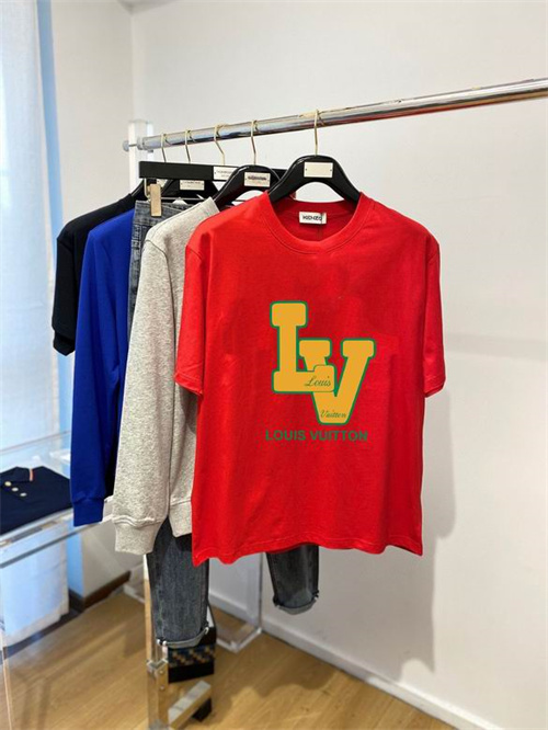 Lv Round neck T-shirt-M-0266