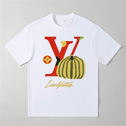 Lv Round neck T-shirt-M-0940