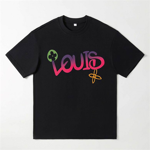 Lv Round neck T-shirt-M-0882