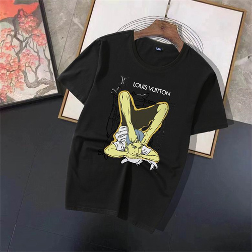 Lv Round neck T-shirt-M-0520