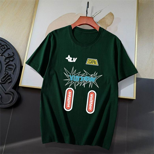 Lv Round neck T-shirt-M-0629