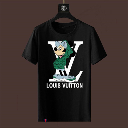 Lv Round neck T-shirt-M-0716
