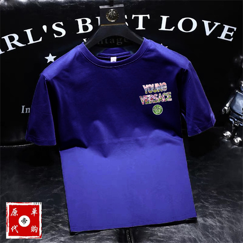 Lv Round neck T-shirt-M-0756